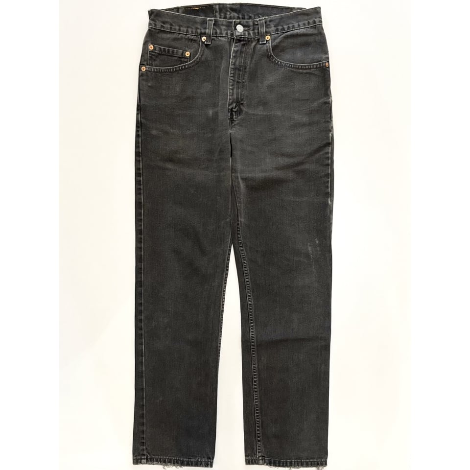 00s Levi's 505-0260 BLACK DENIM PANTS MADE IN U 00s Levi's 505-0260 BLACK DENIM PANTS MADE IN U