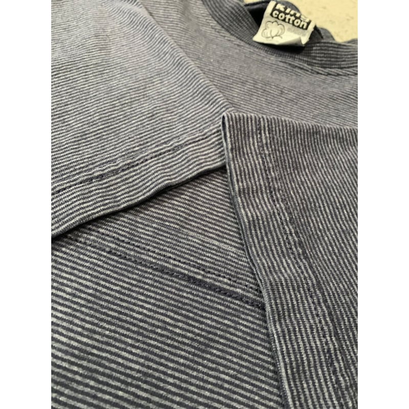 【今季新作】USA cotton border T-shirt【新品】 ULTIMA] Cotton Border Tシャツ(37852894-2024)｜ファッション