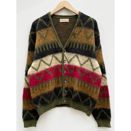 60s THANE MOHAIR CARDIGAN MADE IN USA 🇺🇸 Size M