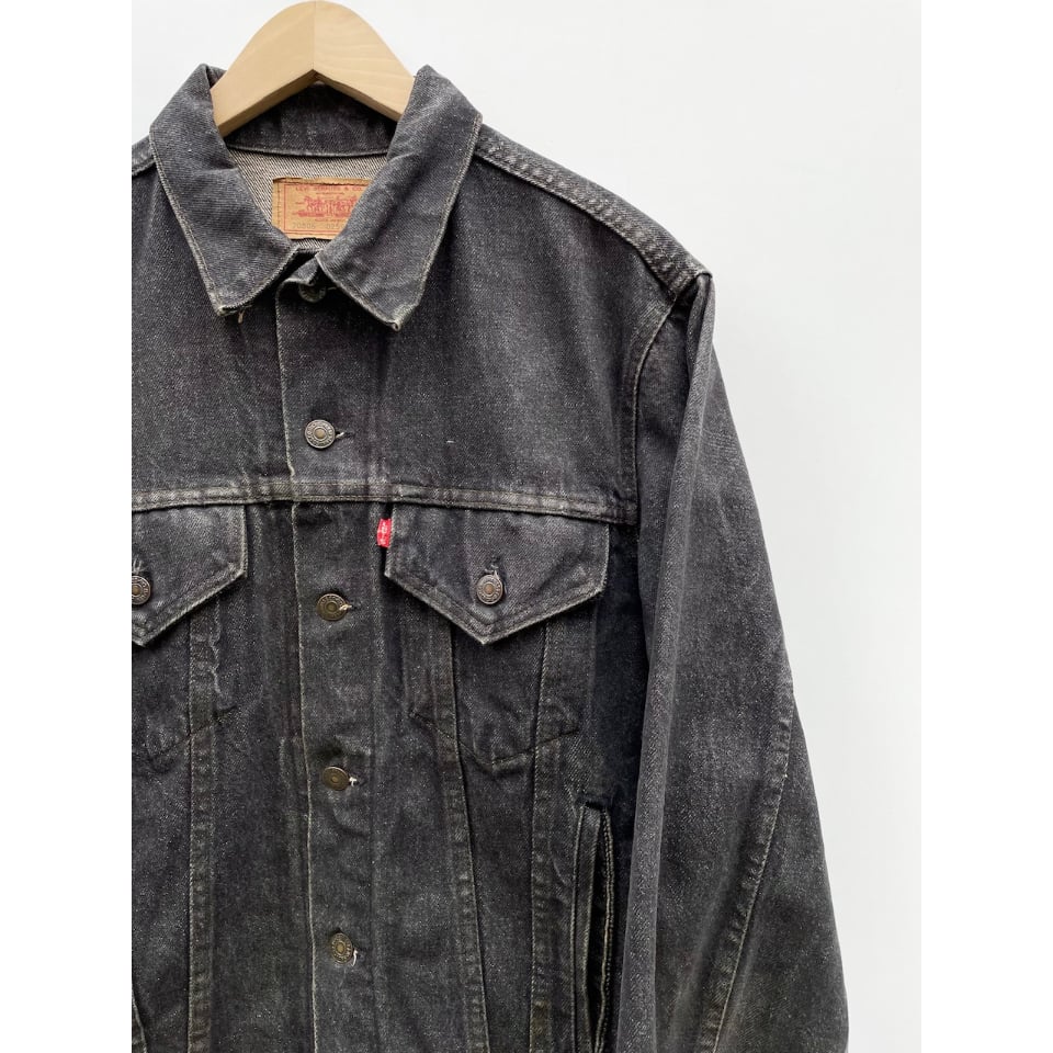 80s Levi's リーバイス 70506　0259 80s Levi's 70506-0259 Black Denim Jacket (40) | Wonder Wear