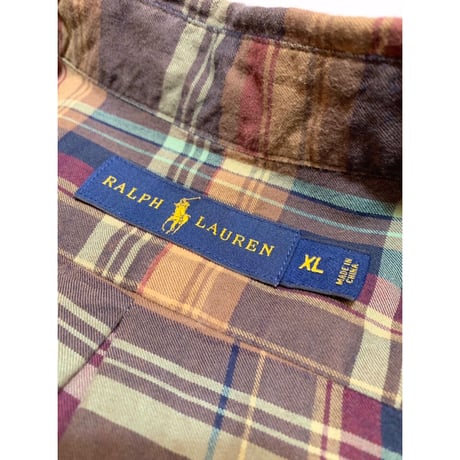 00s Ralph Lauren B/D SHIRT Size XL