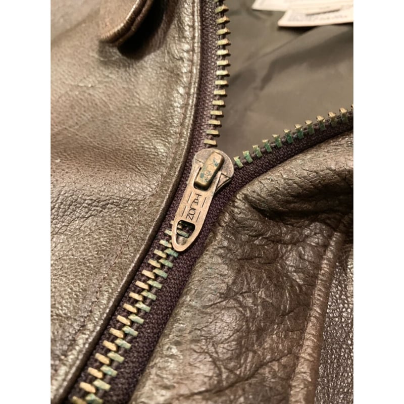 80s L.L.Bean A-2 TYPE LEATHER JACKET MADE IN US 80s L.L.Bean A-2 TYPE LEATHER JACKET MADE IN US