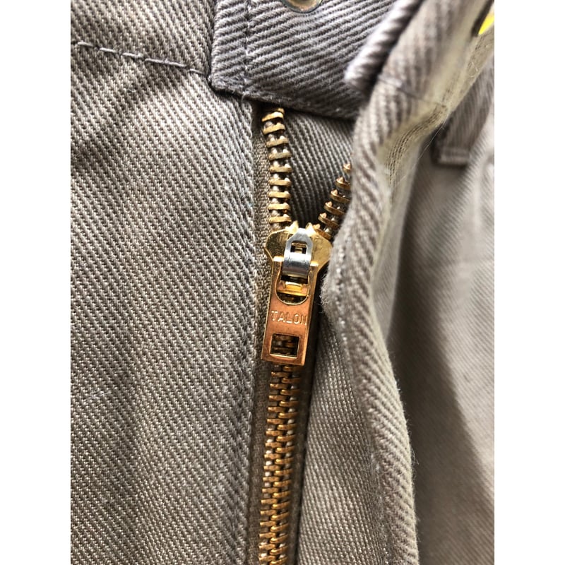 60s CAN'T BUST'EM FRISCO JEEANSカーキW33L31 CANT BUSTEM FRISKO JEENS [CANT BUSTEM FRISKO JEENS] Vintage
