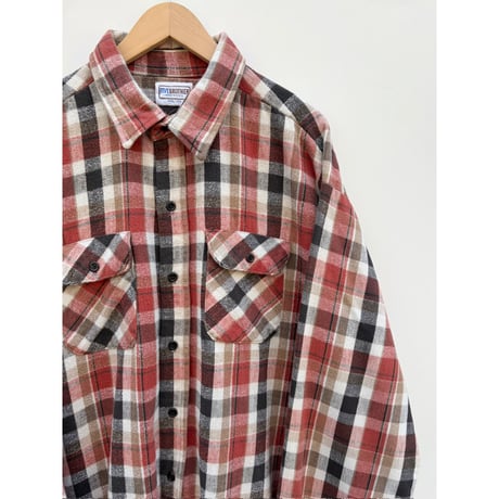 70s FIVE BROTHER FLANNEL SHIRT MADE IN USA 🇺🇸 Size 4XL