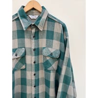 80s FIVE BROTHER FLANNEL SHIRT MADE IN USA 🇺🇸 Size 2XL