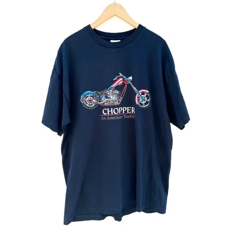 00s "CHOPPER" MOTOR CYCLE Tee Size XL