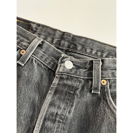 90s Levi’s 501-0660 BLACK DENIM PANTS MADE IN USA 🇺🇸  Size W33L32→W32L31