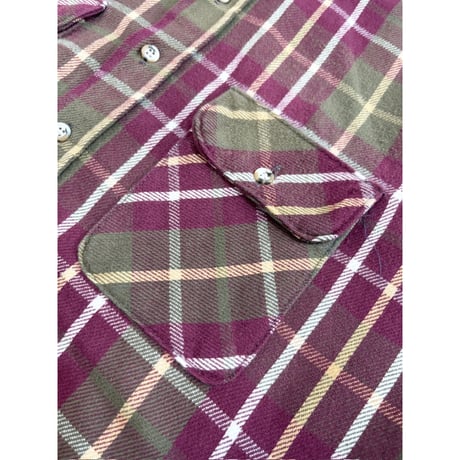 90s FIVE BROTHER FLANNEL SHIRT MADE IN USA 🇺🇸 Size XL