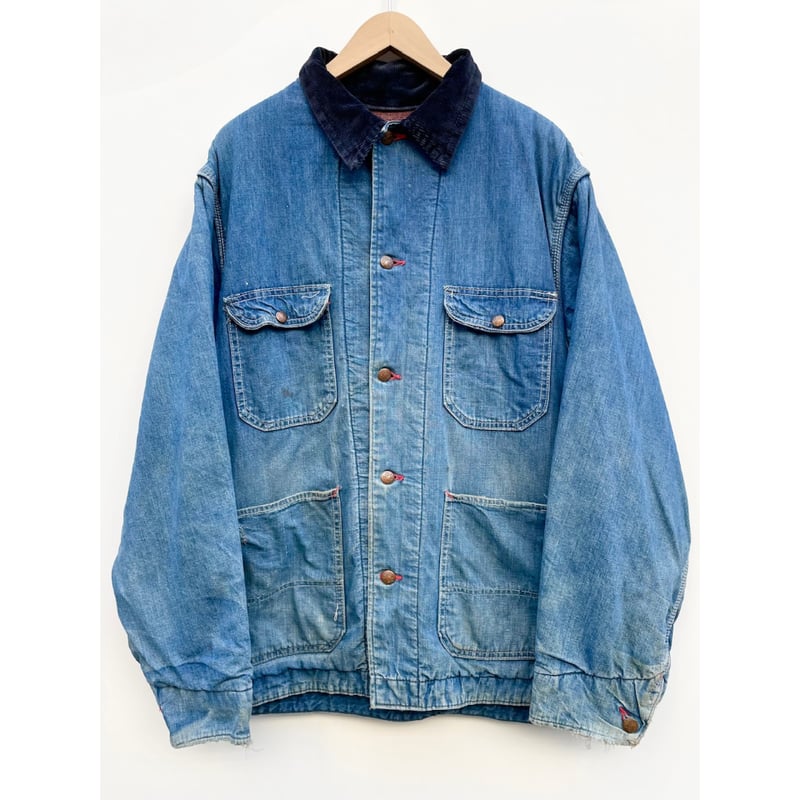 70s Sears デニムカバーオール ブランケット
