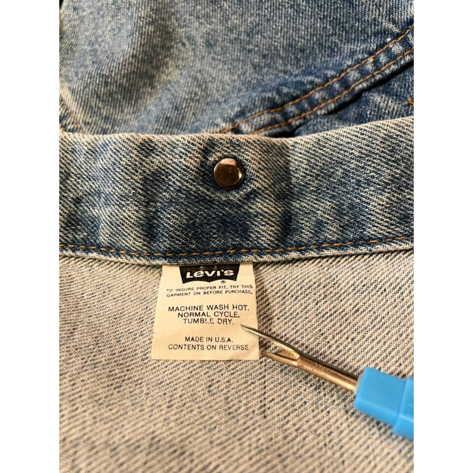 90s Levi's 57507 DENIM JACKET MADE IN USA 🇺🇸 Si