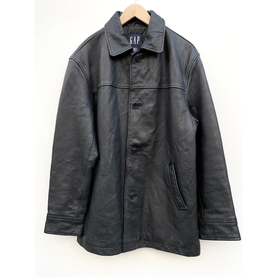 90s GAP LEATHER CARCOAT Size S | KORDS 90s GAP LEATHER CARCOAT Size S | KORDS