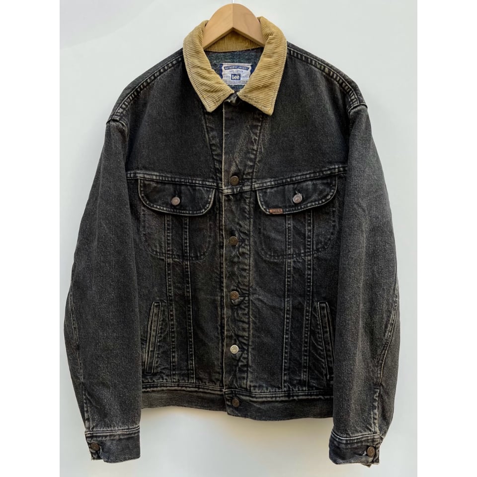 90s Lee 221 BLACK DENIM JACKET 90s Lee 221 BLACK DENIM JACKET