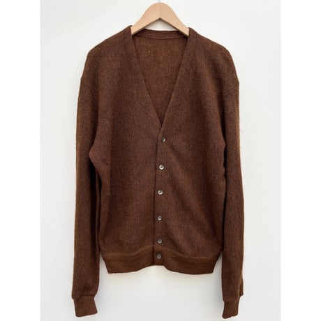 60s〜 Unknown ALPACA CARDIGAN Size L程