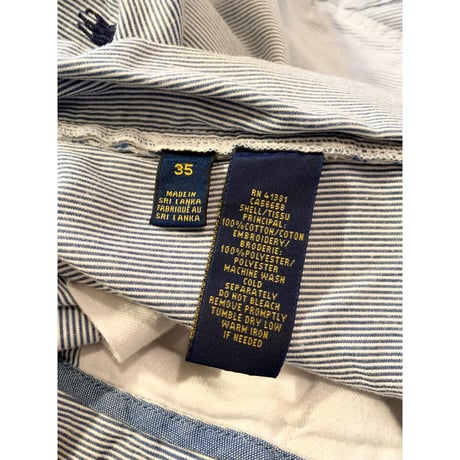 00s RALPH LAUREN Seersucker Short's Size W36