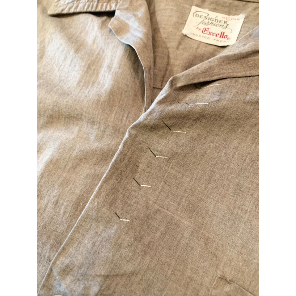 50s60s EXCELLO オープンカラーシャツ USA Mサイズ 50s60s EXCELLO オープンカラーシャツ USA Mサイズ