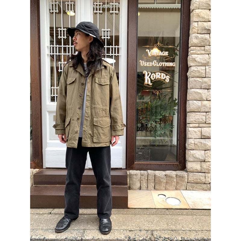 50s FRENCH ARMY M-47 FIELD JACKET 