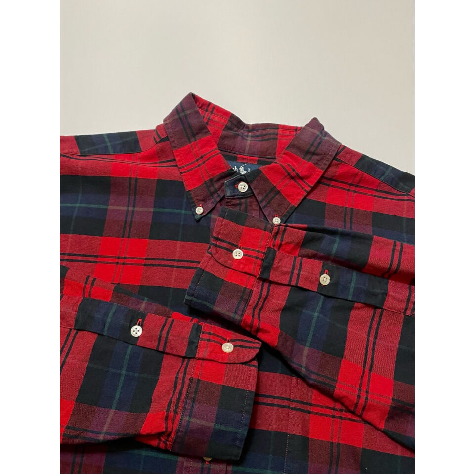 美品 90sビンテージ Ralph Lauren The Big Shirt 90s POLO Ralph Lauren 