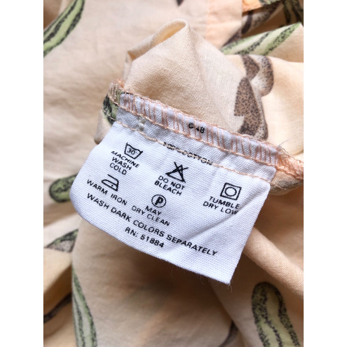 90s Patagonia CACTUS A/C SHIRT MADE IN USA 🇺🇸 S