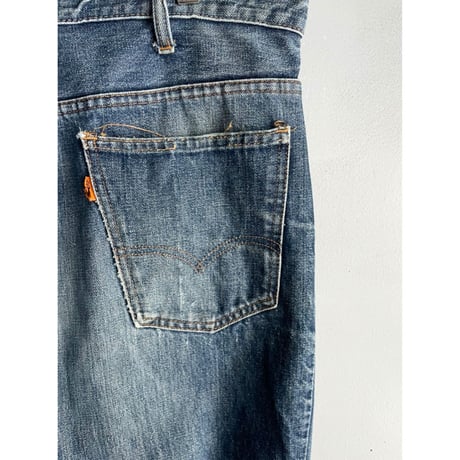 70s Levi’s 646 BIGE BELL BOTTOM DENIM MADE IN USA 🇺🇸 Size W37L26