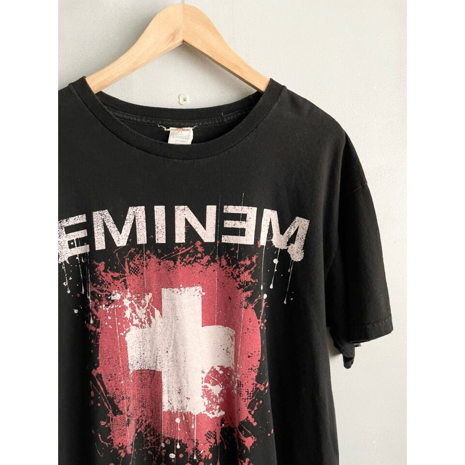 @美品 02s 00s EMINEM エミネム Tシャツ tt211 EMINEM SHOW SS Tee