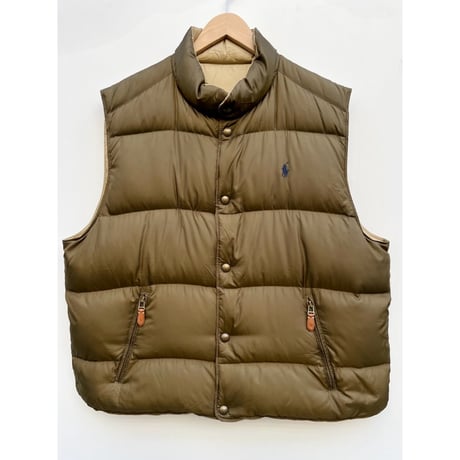 90s Ralph Lauren "REVERSIBLE" DOWN VEST Size XXL