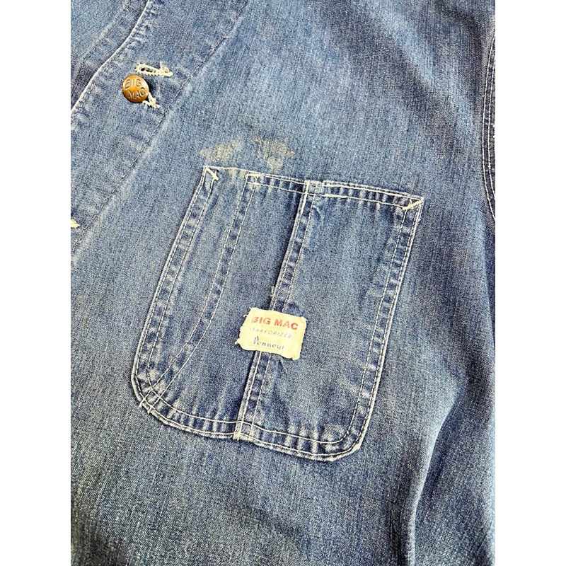 60s BIG MAC DENIM COVERALL Size 42程 | KORDS