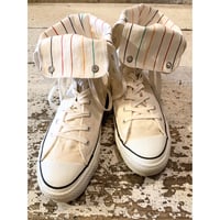 80s CONVERSE ALL STAR "Knee high" MADE IN USA 🇺🇸  Size 10 1/2