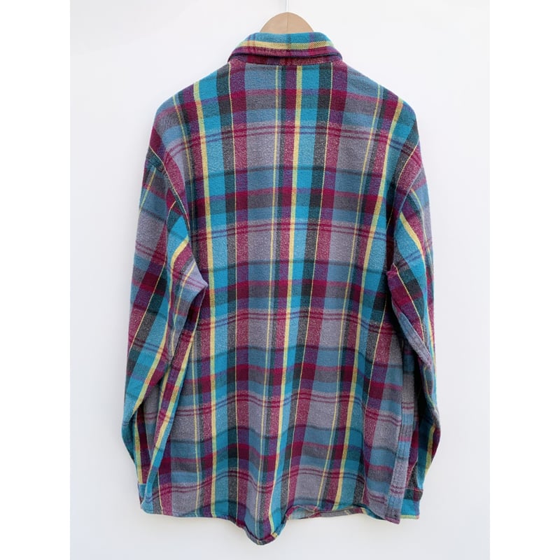 80s ST. JOHN'S BAY FLANNEL SHIRT MADE IN USA 🇺🇸