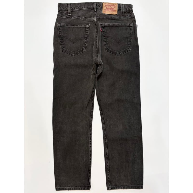 00s Levi's 505 BLACK DENIM PANTS MADE IN USA 🇺🇸
