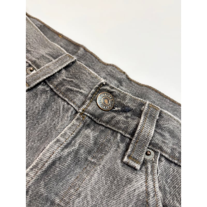 80〜90s Levi's 501-0658 BLACK DENIM PANTS MADE I