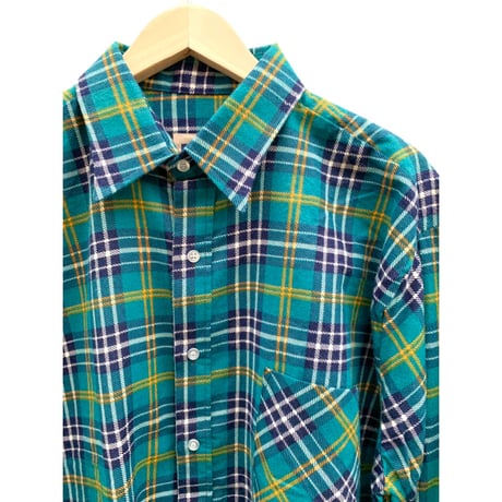80s AMERICAN EDITION PRINT FLANNEL SHIRT MADE IN USA 🇺🇸 Size L