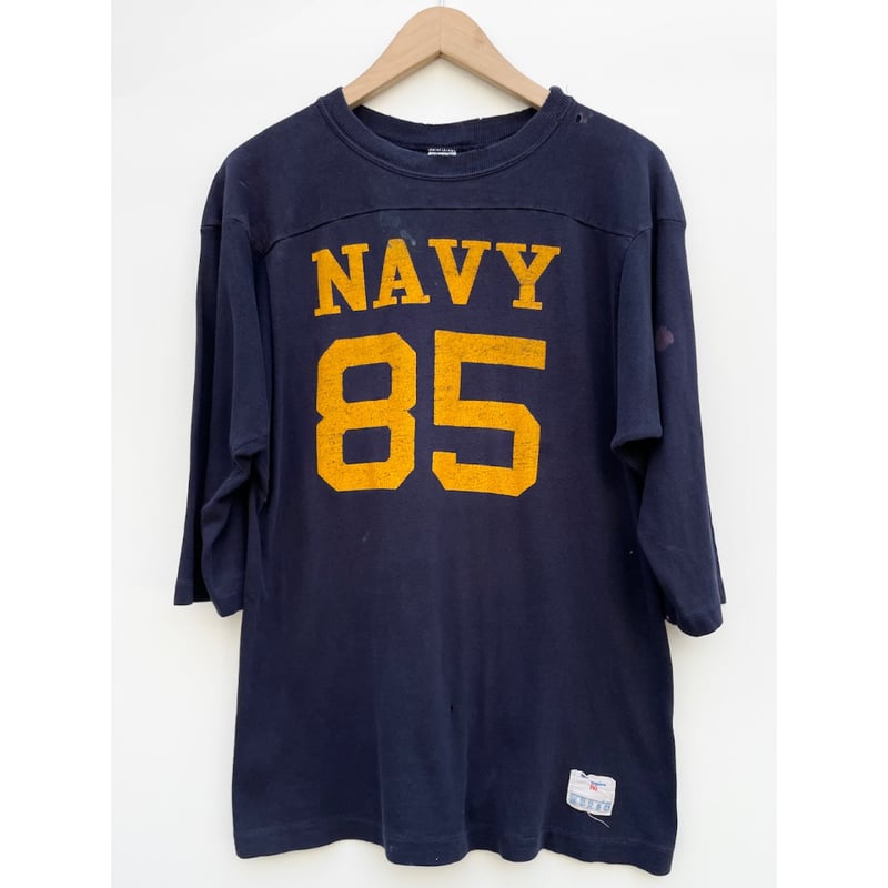 80s Champion US.NAVY フットボールT トリコタグ