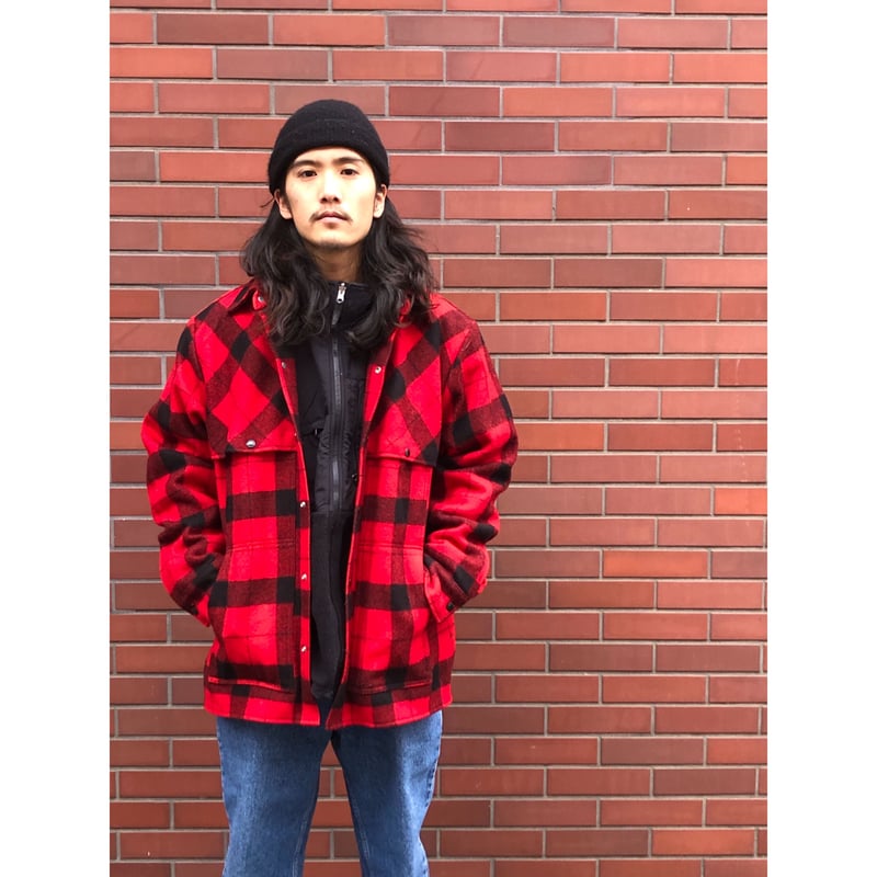 80s FILSON LOT95 DOUBLE SHOULDER WOOL JACKET Si 80s FILSON LOT95 DOUBLE SHOULDER WOOL JACKET Si