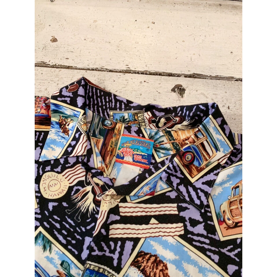 【Reyn Spooner × JOE KEALOHA’S 】アロハシャツM fit=scale-down,w=1200