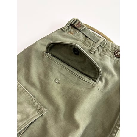 50s US ARMY M-51 FIELD TROUSERS Size SMALL-SHORT