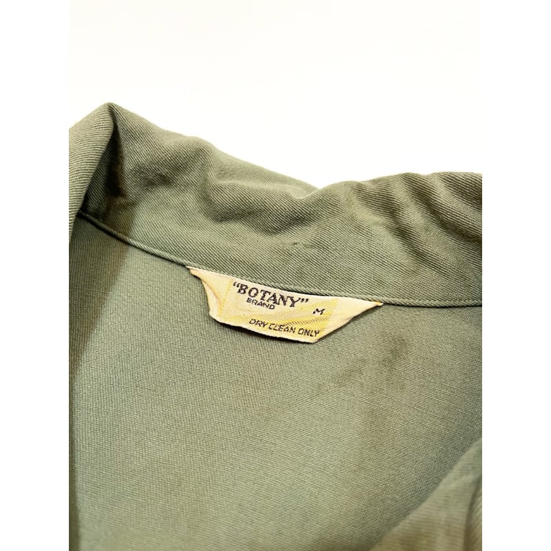 50s BOTANY OPEN COLLAR SHIRT Size M | KORDS