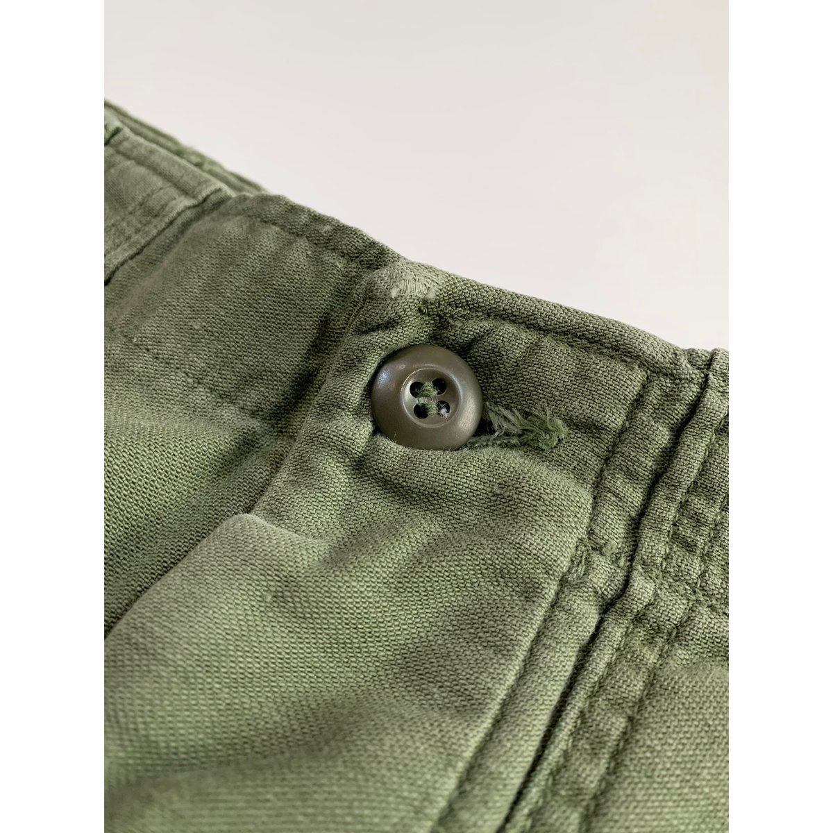 60s US ARMY OG-107 COTTON SATEEN BAKER PANTS Si