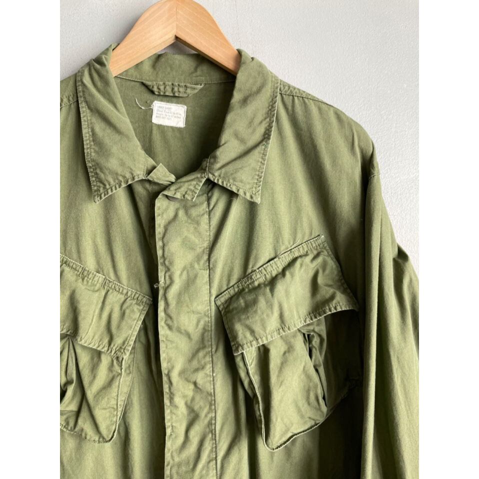 60's ジャングルファティーグ 3rd ノンリップ LARGE-SHORT 60s US ARMY Jungle Fatigue 3rd Non Rip 60年代 アメリカ軍