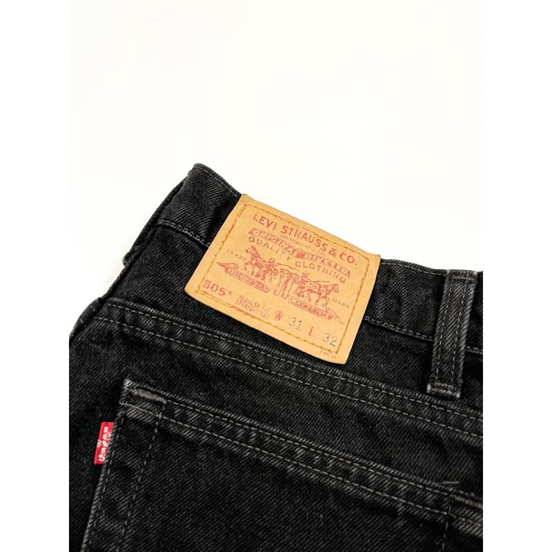 90s Levi's 505-0260 BLACK DENIM PANTS MADE IN U 90s Levi's 505-0260 BLACK DENIM PANTS MADE IN U