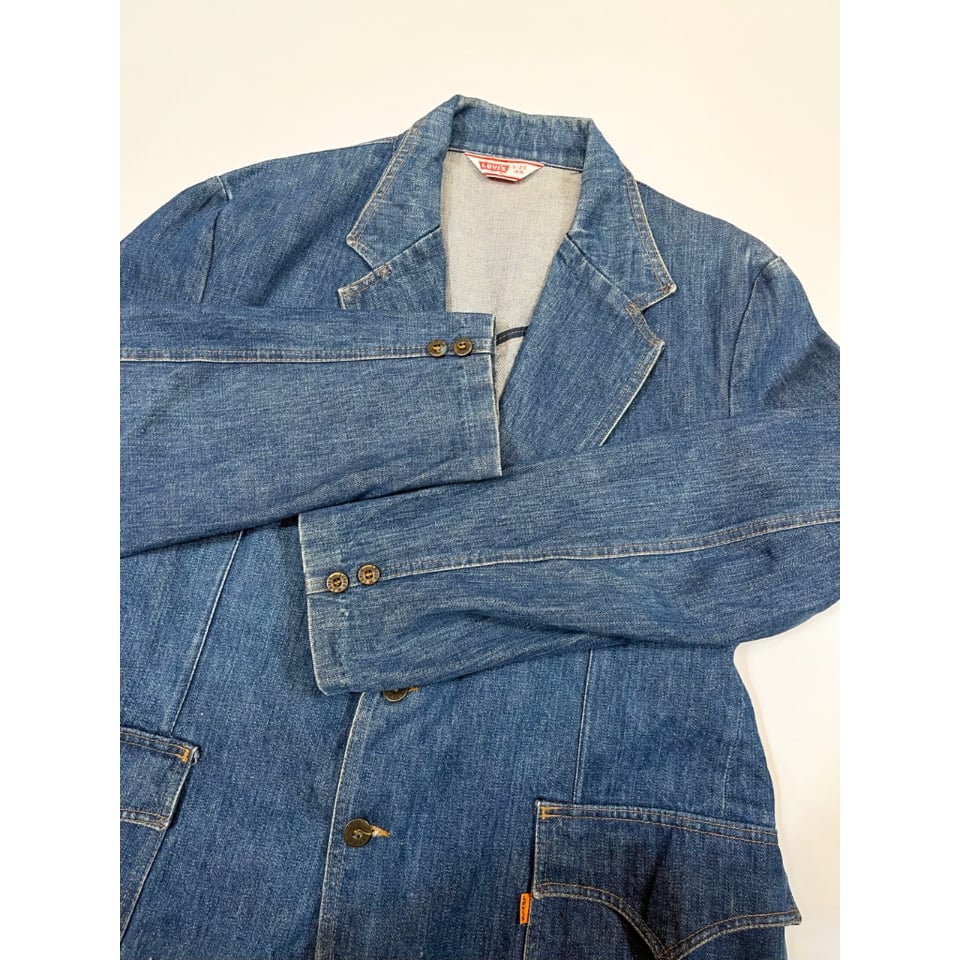 70s Levi's DENIM TAILORED JACKET MADE IN USA🇺🇸