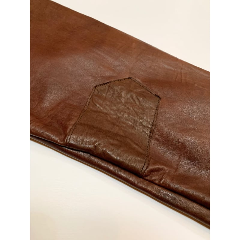 90s Ralph Lauren LEATHER JACKET Size XXL | KORDS