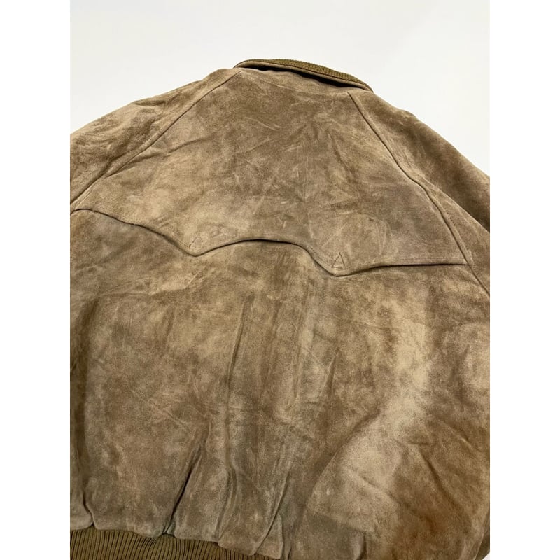 90s Ralph Lauren SUEDE HARRINGTON JACKET Size L