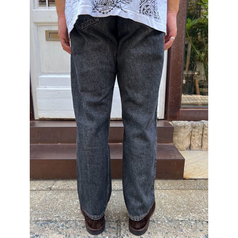 90s Levi's 505-0259 BLACK DENIM PANTS MADE IN U