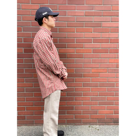 90s  BURBERRYS  B/D CHECK SHIRT MADE IN USA 🇺🇸Size M