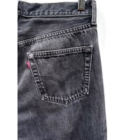 90s Levi’s 501-0660 BLACK "CRUSH"  DENIM PANTS MADE IN USA 🇺🇸  W34L34→W32L32