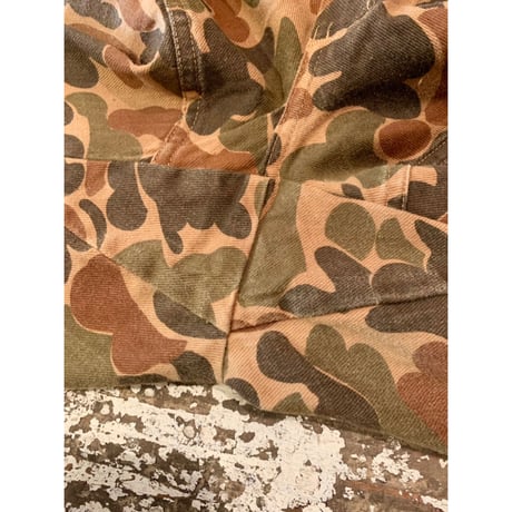 70s SEARS "DUCK HUNTER CAMO" HUNTING PANTS Size W32L28