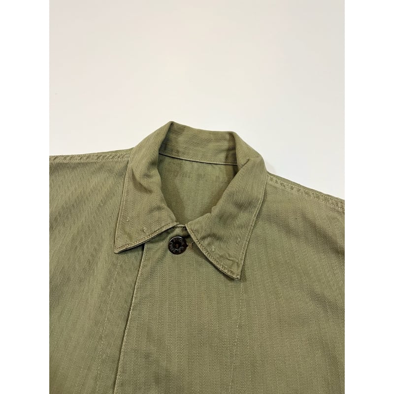 その他 40s US MARINE CORPS P-41 HBT JACKET 40's USMC P-41 HBT Jacket 1940's Vintage 38 from Japan USED