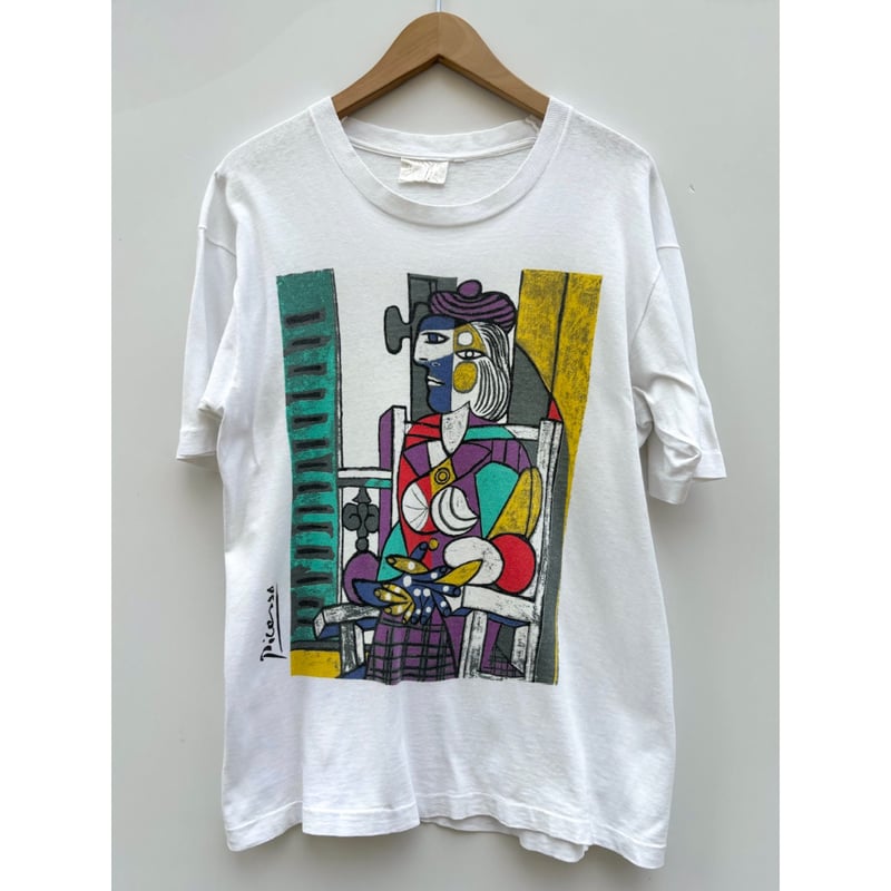 90s Picasso Art Tee MADE IN USA🇺🇸 Size L程 | KORDS