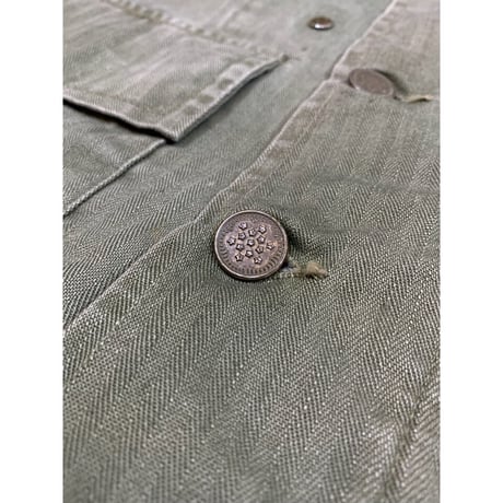 40s US ARMY "M-43" HBT JACKET Size 40R