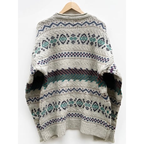 80s L.L.Bean ROLL NECK WOOL KNIT Size XL